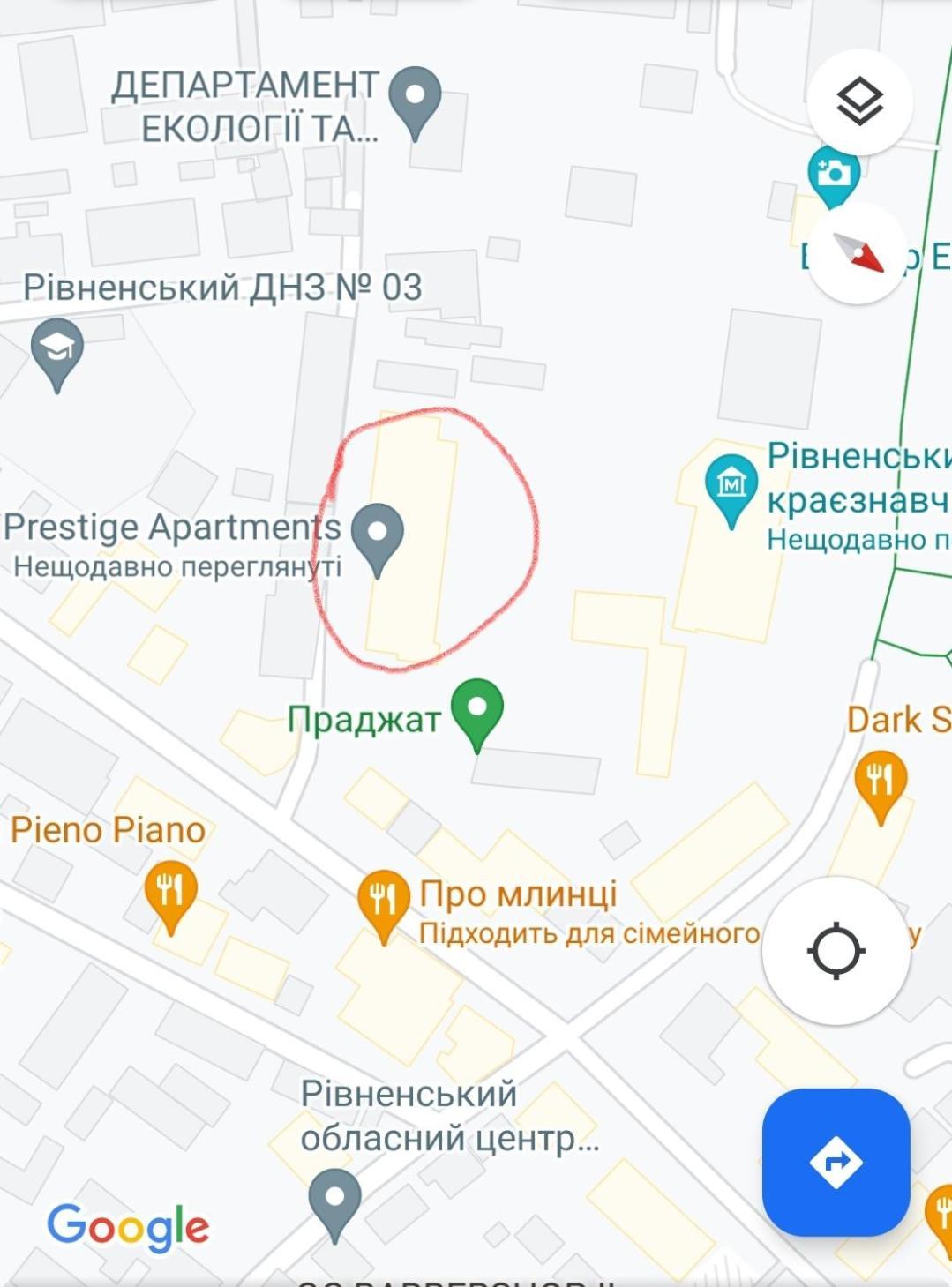 Prestige Apartments Ривне Екстериор снимка
